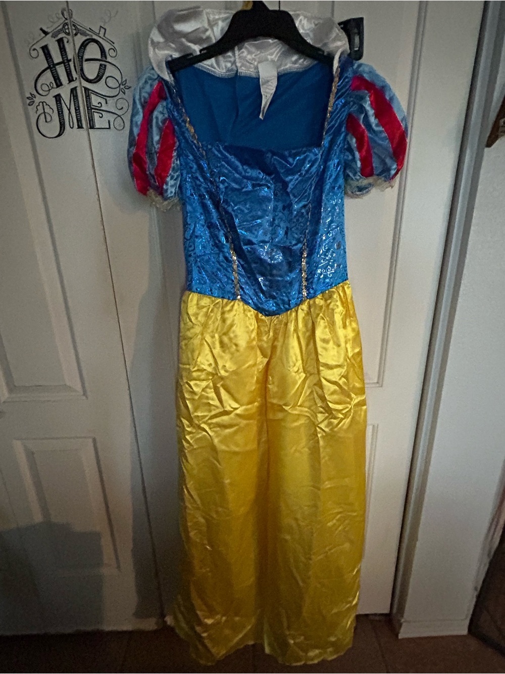 Disney Princess Snow White Women’s Costume With Bow Headband Size Large (12/14)